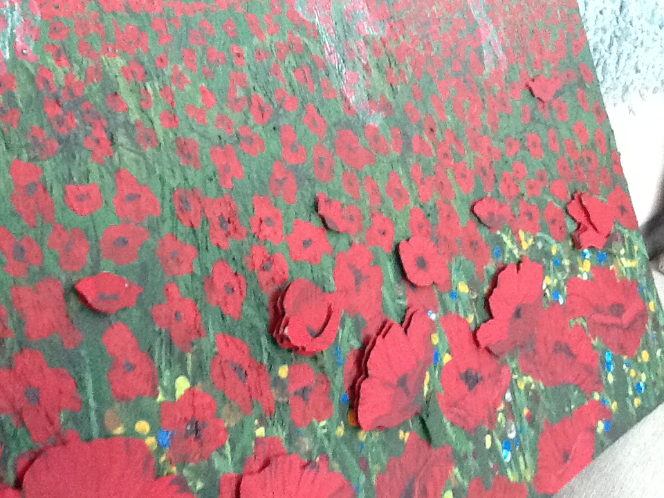 Field of Poppies created by Naomi Webber